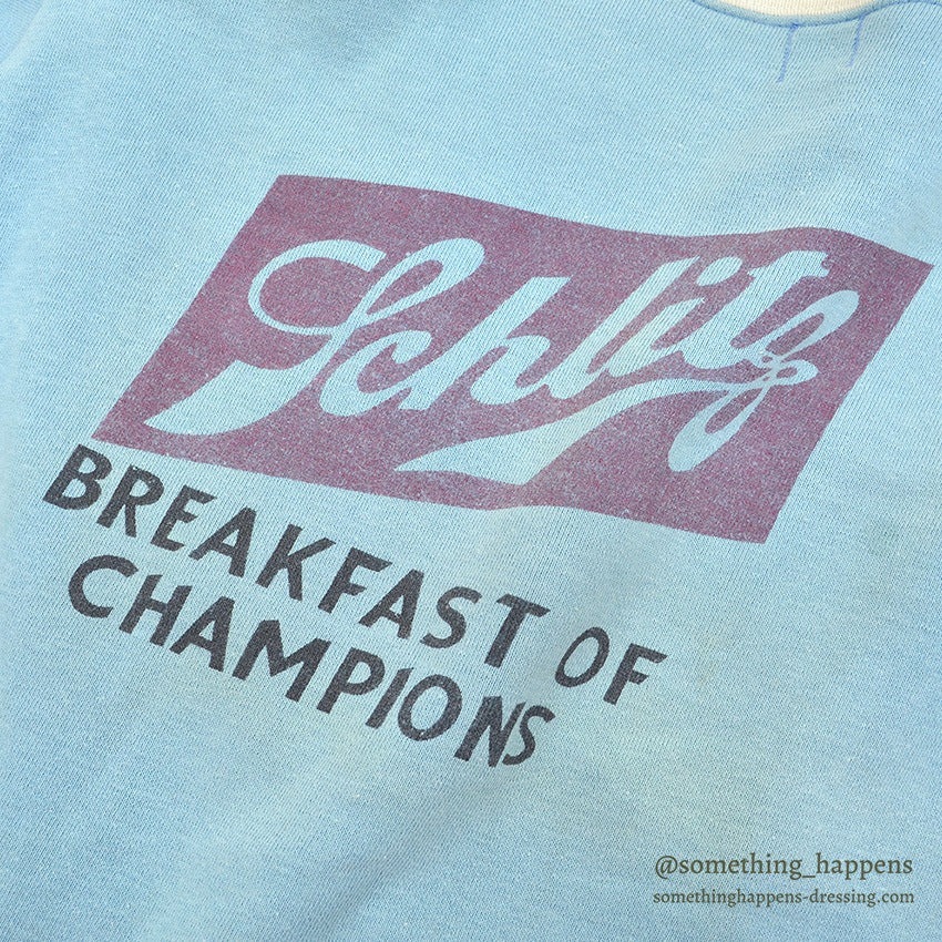 1960's BRENT LEMMON/CHECKERED FLAG 4-POCKET S/S SWEAT SHIRT ... XL