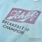 1960's BRENT LEMMON/CHECKERED FLAG 4-POCKET S/S SWEAT SHIRT ... XL