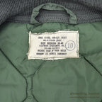 1970's DEADSTOCK USAF LINER, FLYERS, CWU-9/P, JACKET ... MEDIUM