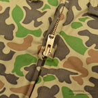 ~1970's DEADSTOCK BOB ALLEN DUCK HUNTER CAMO COAT ... S