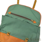 1960's DEADSTOCK LLBEAN HEAVY DUTY HAVERSACK / GREEN...