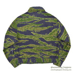 1970's UNKNOWN CIVILIAN TIGER STRIPE JACKET...