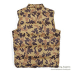1970's WOOLRICH CAMO DOWN VEST...M