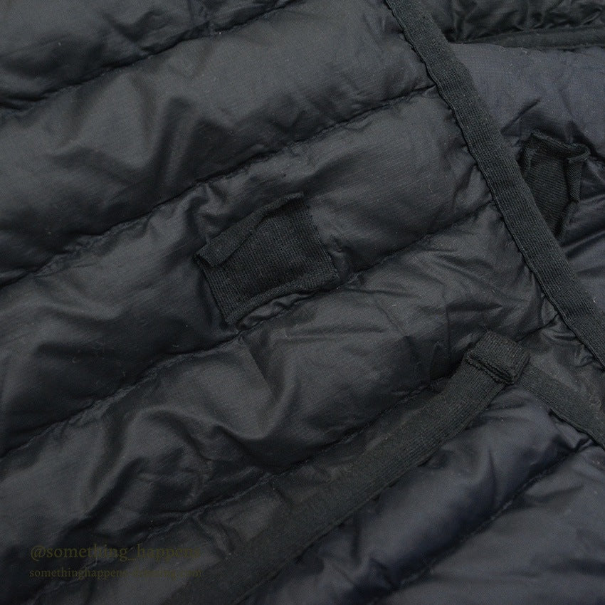 ALABAMA CHANIN PATAGONIA RECLAIMED DOWN PATCHWORK SCARF BLACK ...