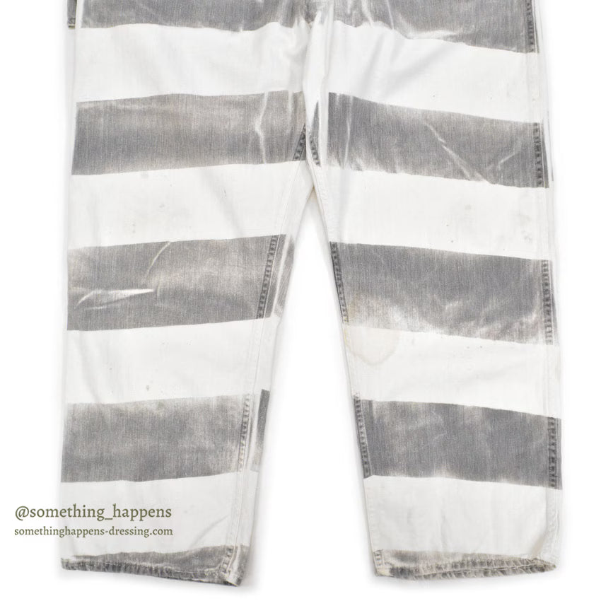 1940's CAN'T BUST'EM PRISONER COSTUME HBT COVERALLS ... 46