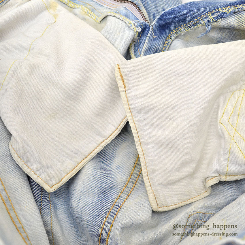1960's LEVI'S 551ZXX BLEACHED ... W32/L29