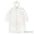 1980's U.S.MILITARY LINER, FOOD INSPECTOR'S SMOCK ... MEDIUM