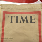 1980's~ TIME MAGAZINE CANVAS BAG...