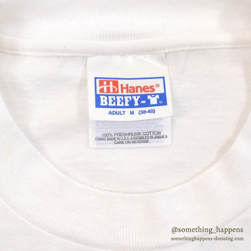 1990's~ HANES MICKEY MAO ART T-SHIRT...M