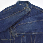 1960s LEVI'S 70505-0217 BIG-E DENIM JACKET / Transition Period ... 50