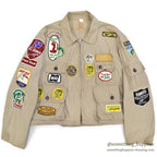 1960's~ HUDSON BAY HERTER'S BASS ANGLER COLLECTIBLE PATCHED JACKET ...