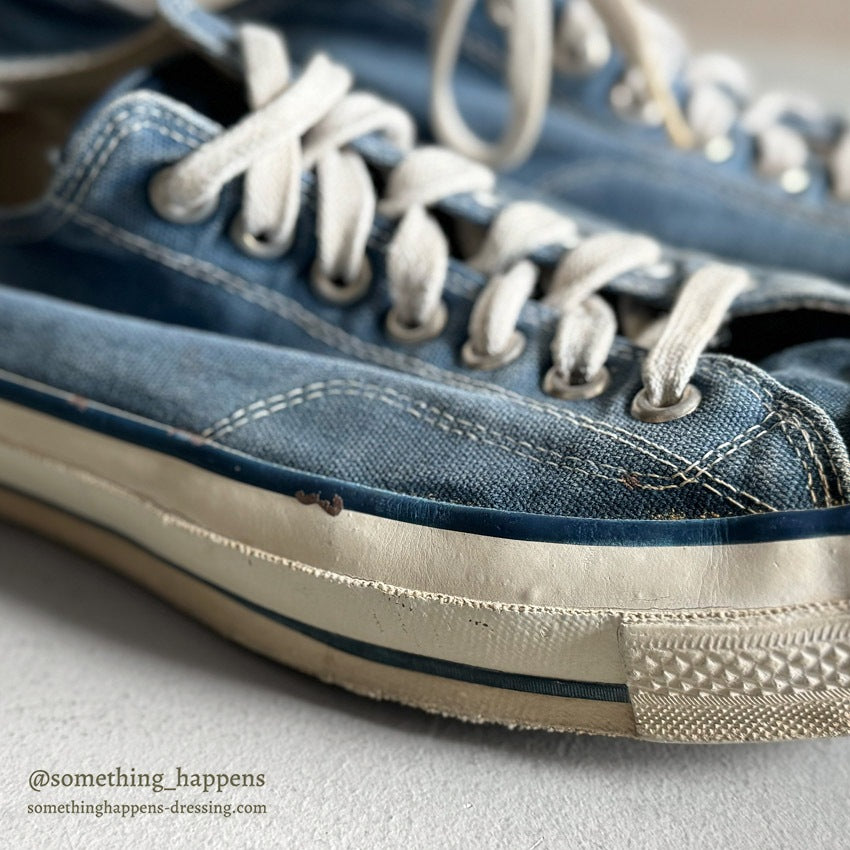 1970's CONVERSE CHUCK TAYLOR BLUE OX / FADED... 11