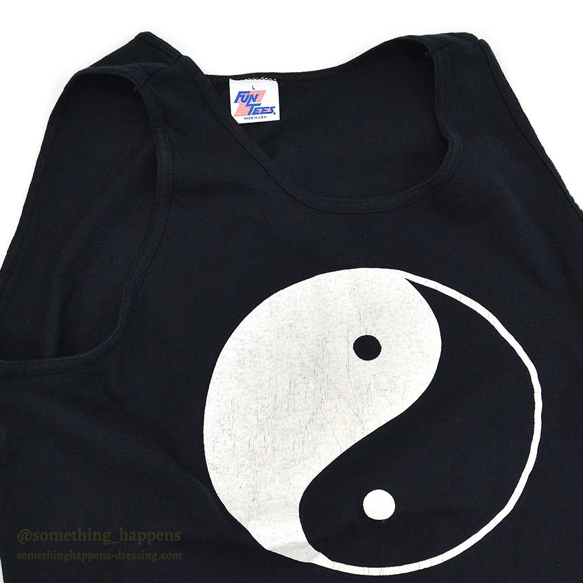 1990's FUN TEES YIN TANG TANK TOP...L