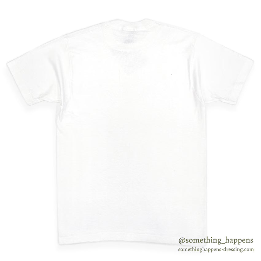 1990's FRUIT OF THE LOOM WHITE BLANK T-SHIRT ... L