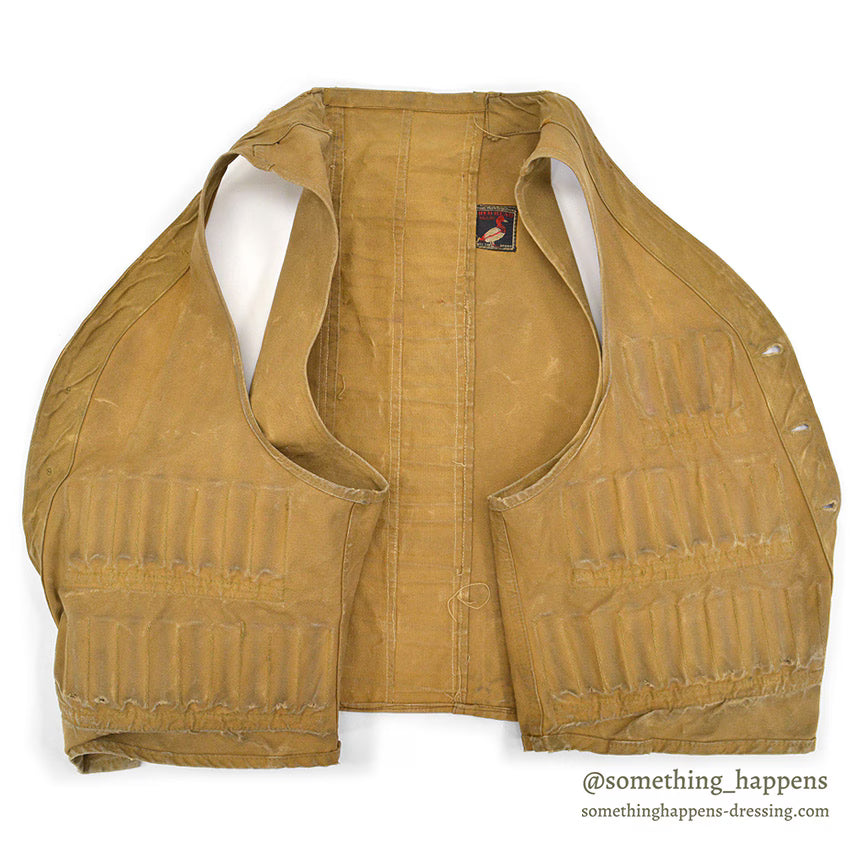 1930's~ RED HEAD HUNTING VEST / MODIFIED ...