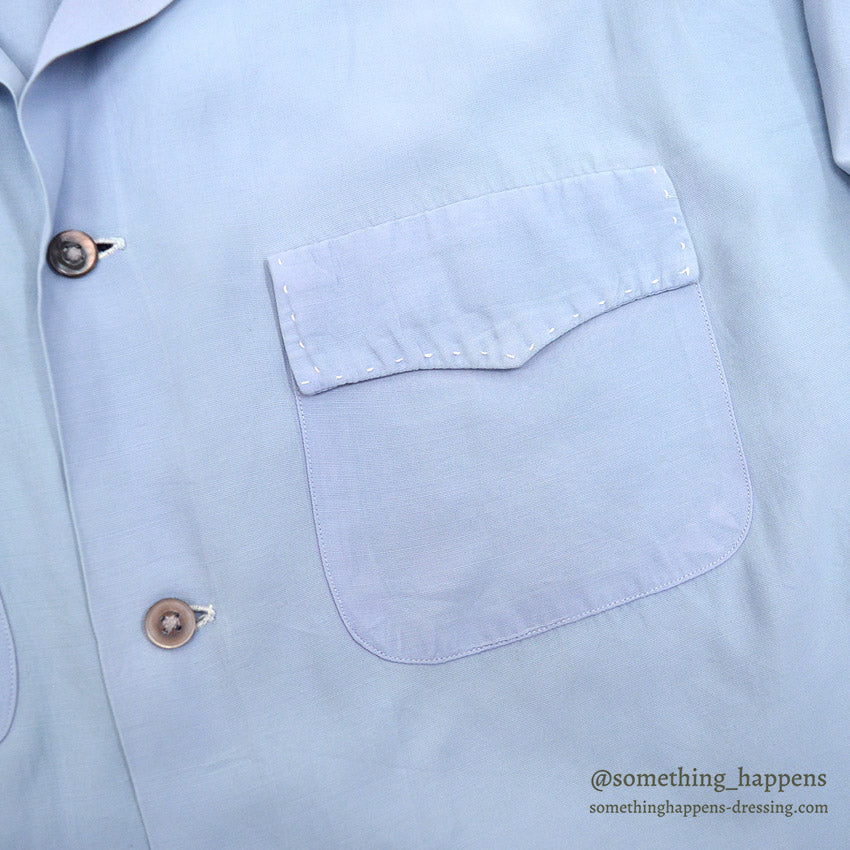 1940's~ SPORTOWNE BY YORKE RAYON SHIRT...L