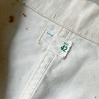 1950's~ PAINT SPLATTER HBT SERVICE COAT... 42