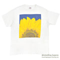 1990's anvil SUNFLOWER T-SHIRT...XL