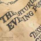 OLD THE SATURDAY EVENING POST DELIVERY BAG...