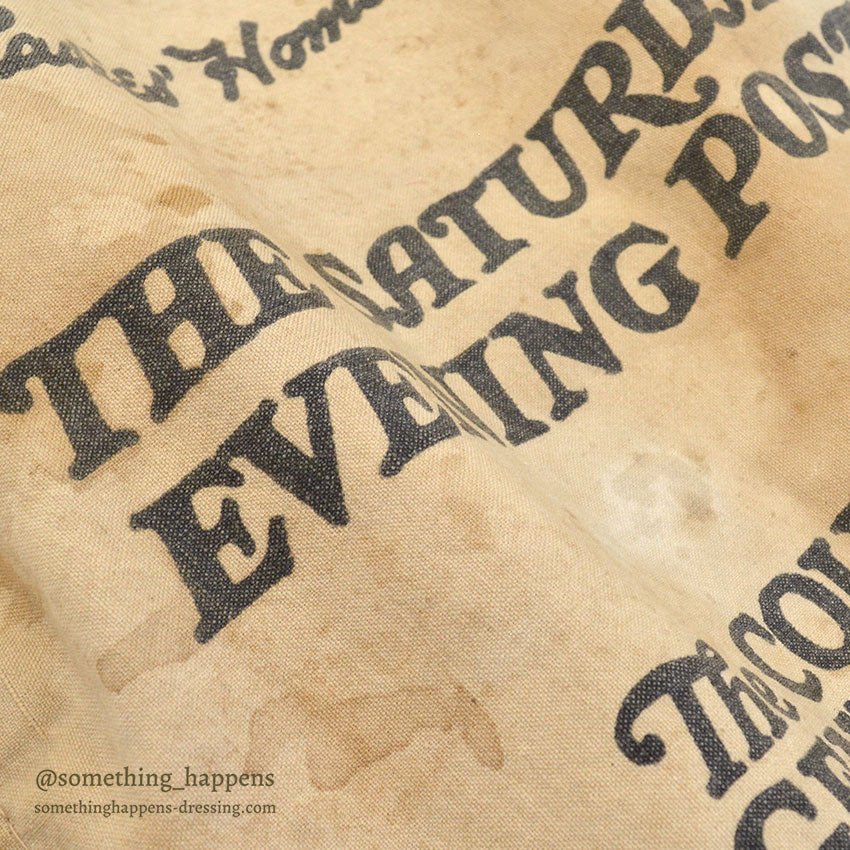 OLD THE SATURDAY EVENING POST DELIVERY BAG...