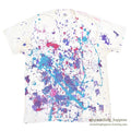 1990's JOCKEY ABSTRACT PAINT & PEACE , HONEY SKULL T-SHIRT ... XL
