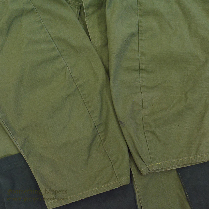 1960's USARMY JUNGLE FATIGUE JACKET / MODIFIED... LARGE-LONG
