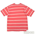 ~1990's GAP PINK/WHITE STRIPE COTTON T-SHIRT ... M