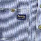 1950's OSHKOSH HICKORY STRIPE ENGINEER JACKET...