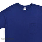1990's~ GAP BACK PRINT POCKET T-SHIRT / BLUE ... M
