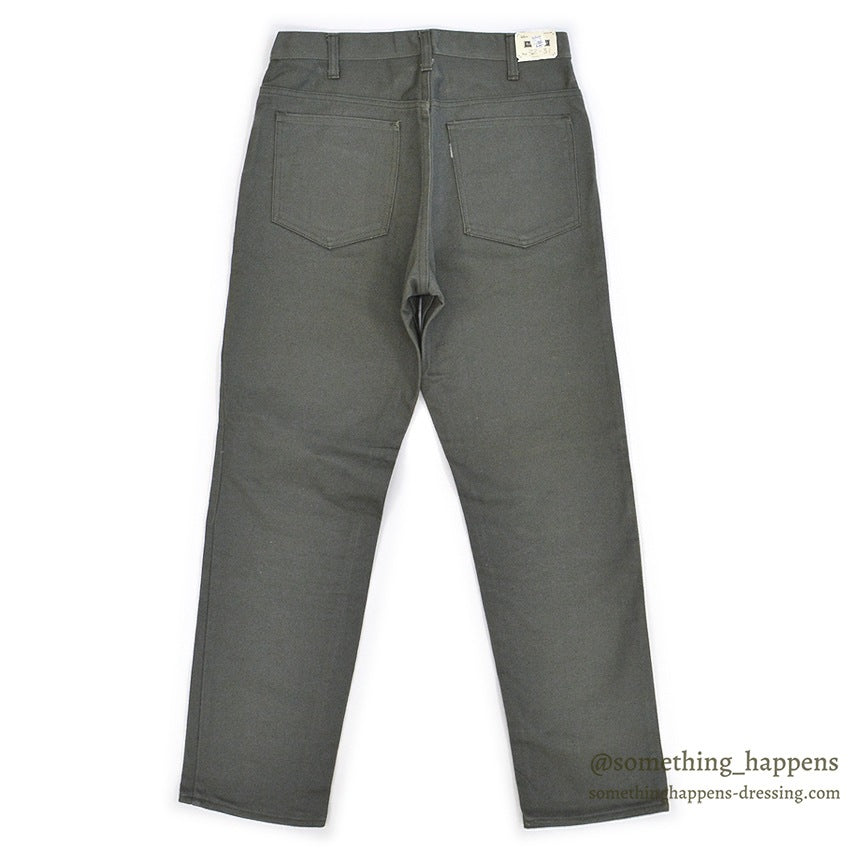 1960's DEADSTOCK LEVI'S 518 COTTON TWILL PANTS / IRREGULAR ... W32/L30