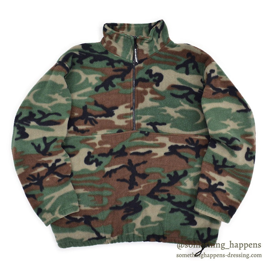 BLACK MOUNTAIN WOODLAND CAMO FLEECE JACKET...L