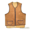 1960's MOUTON SHEARLING VEST...