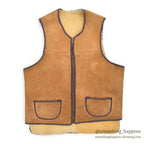 1960's MOUTON SHEARLING VEST...