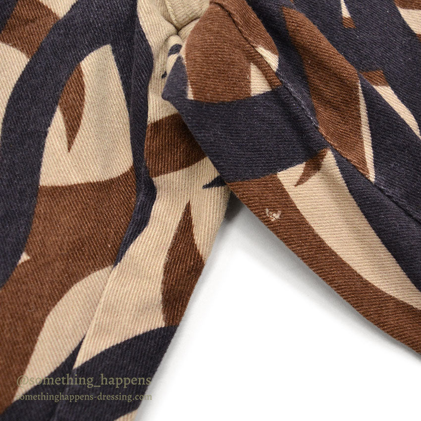 1990's BRIGADE QUARTERMASTERS ASAT CAMO PANTS / THICK COTTON... LR