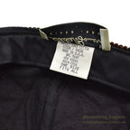 1990's EDDIE BAUER QUILTED CORDUROY CAP / BROWN...