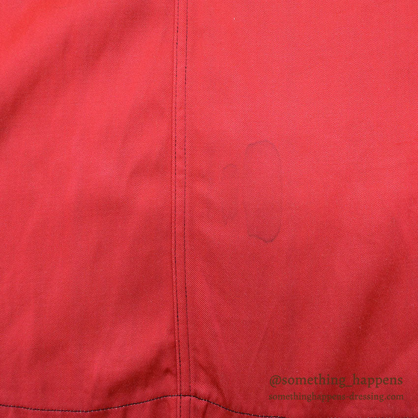 1960's U.S.NAVY JUMPER, IDENTIFICATION FLIGHT DECK SUMMER / RED ... M