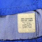 1960's USNAVY JUMPER, IDENTIFICATION FLIGHT DECK SUMMER / BLUE ... M