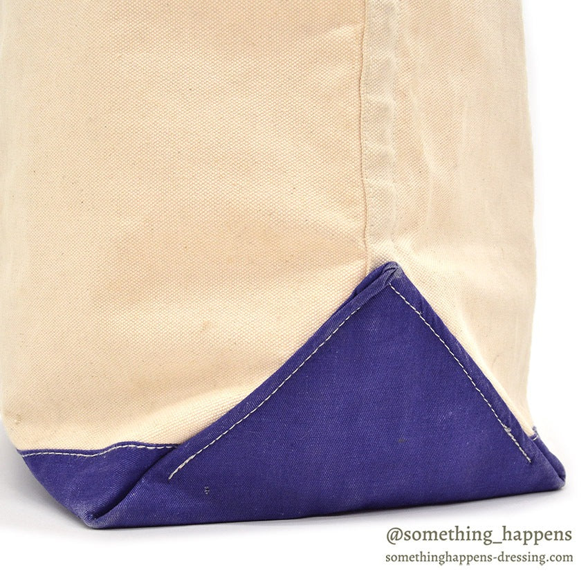 1980's OLD CANVAS BAG / LOOKS LIKE BROOKSTONE...