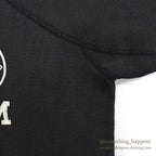 1960's CHAMPION UWM FLOCK PRINT SWEAT SHIRT / BLACK...XL