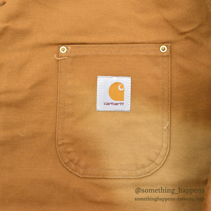 1990's DEADSTOCK CARHARTT DUCK COVERALL BLANKET LINED / WITH HOOD ... 46
