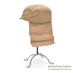 1980's EDDIE BAUER SAFARI CAP / NECK GUARD...L