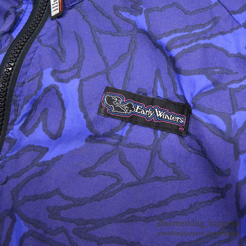 1990's~ EARLY WINTERS illumi NITE NYLON JACKET & CAP...