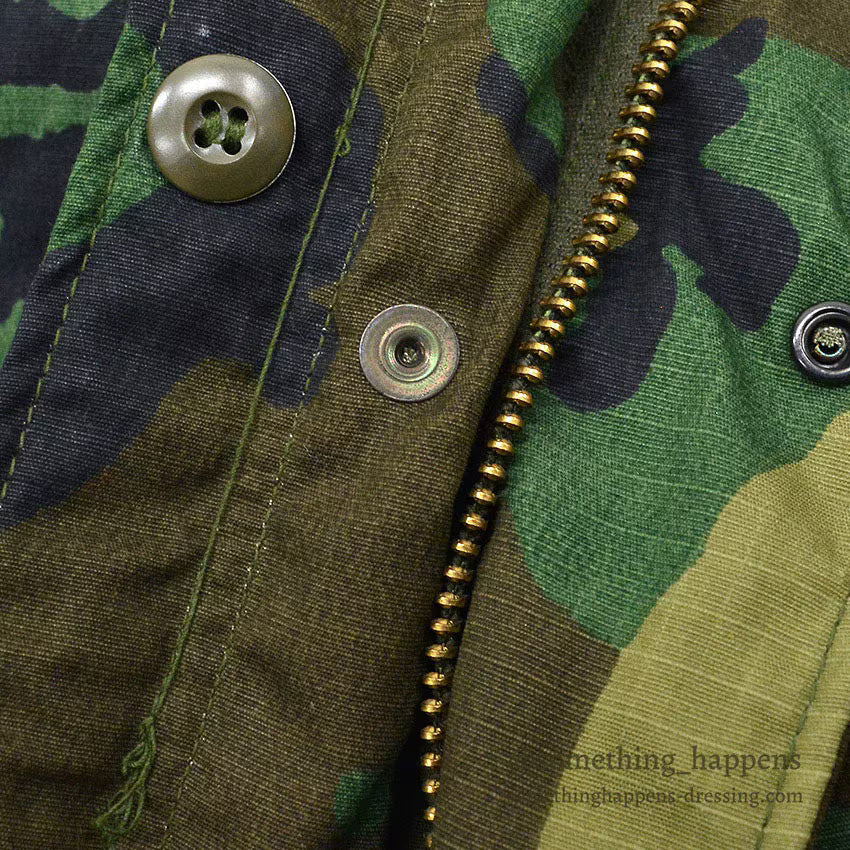 1980's DEDSTOCK CIVILIAN M-65 LC-1 LEAF CAMO JACKET / RDF... MR