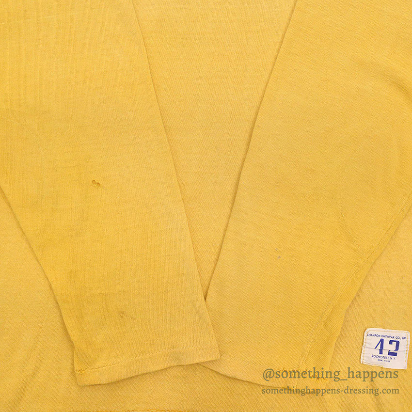 1960's CHAMPION TWO-TONE FOOTBALL TEE... 42