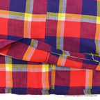 1950's NEW YORKER VIBRANT COLOR PLAID SHIRT ...