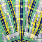 ~1970's GANT BULLOCK'S WYNBRIER SHOP PLAID SEERSUCKER SHIRT ... 15