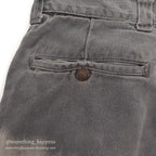 1960's UNKNOWN BLACK FADED FRISCO PANTS ... W32/L27