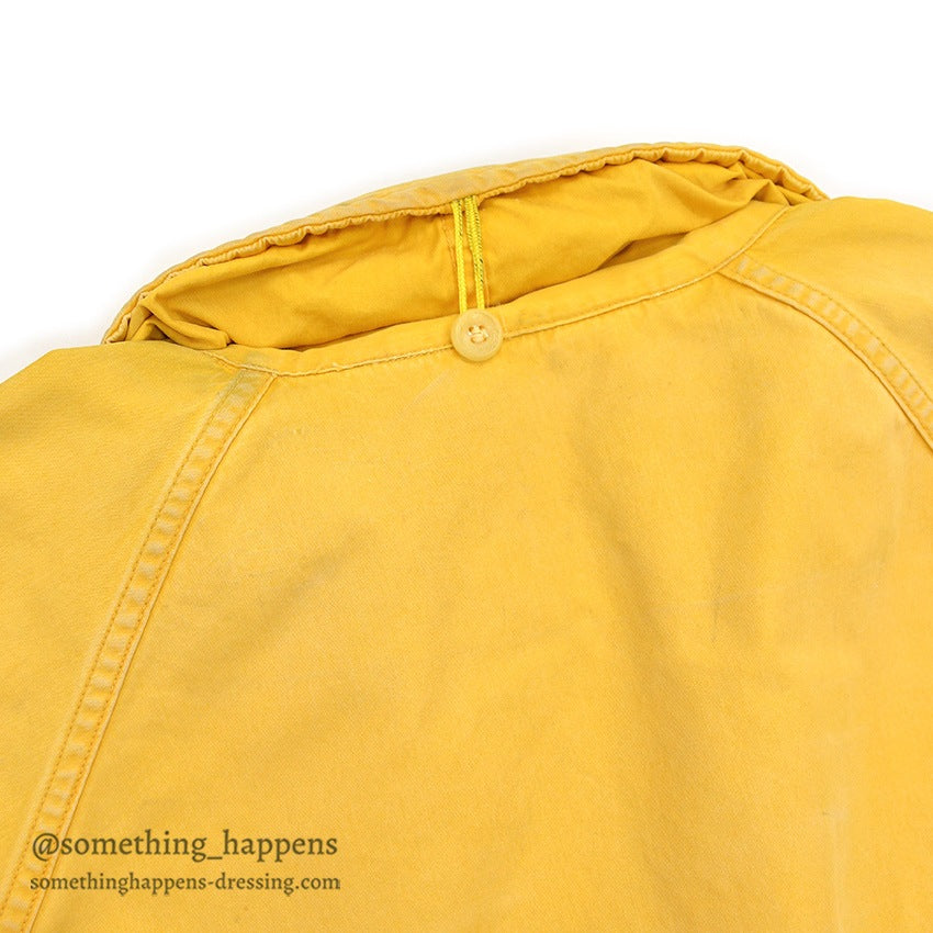 1960's REI ALPINE PATROL VENTILE PARKA / YELLOW...