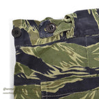 1970's OLD TIGER STRIPE SHORTS / NICE SIZE...