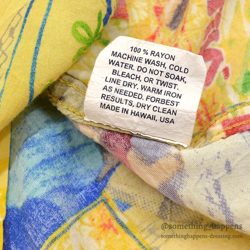 ~1990's JAMS WORLD POP ART RAYON ALOHA SHIRT...S